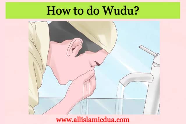 boy doing wudu